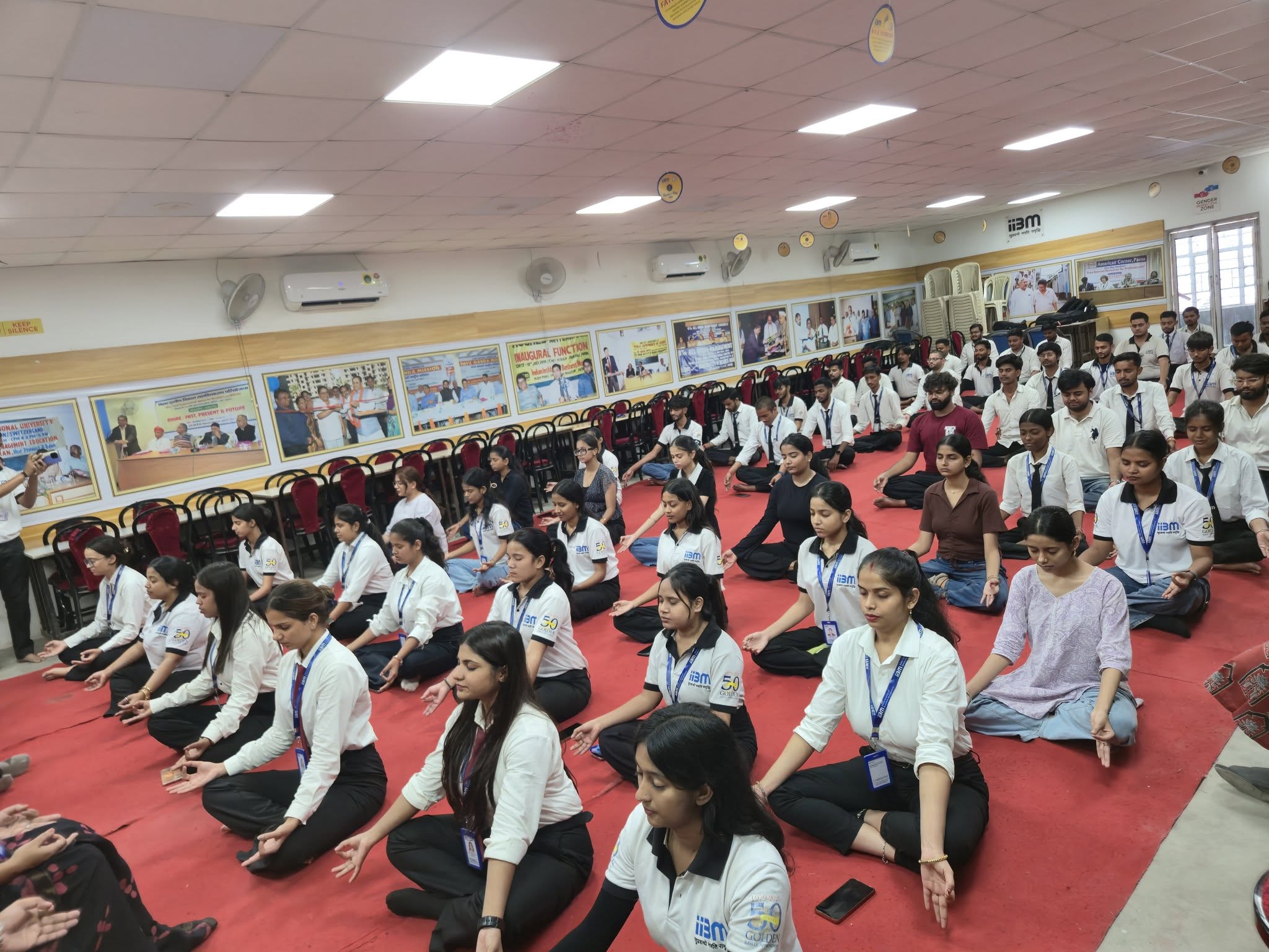 International Yoga Day Celebration at IIBM Patna !!